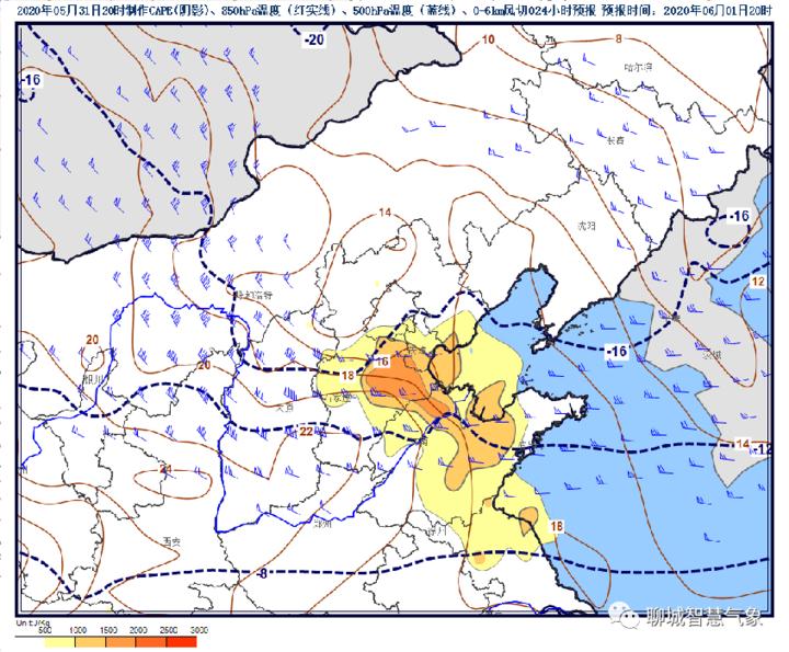 高唐街道最新天气预报